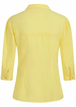 Banned Bunny Hop 40's Blouse Yellow -KILLSTAR Sales Store banned BL14090 bunny hop blouse yel 2 886e559b f47f 41f9 bd55 93fed114052a 1024x1024