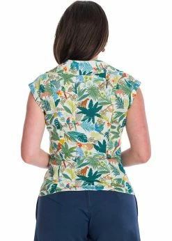 Banned Forest 50's Blouse Ivory 7 Banned Forest 50's Blouse Ivory -KILLSTAR Sales Store banned BL14125 forest blouse offwhite 2 1024x1024