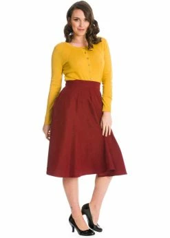 Banned Nina 50's Cardigan Mustard -KILLSTAR Sales Store banned CA21101 nina cardigan mustard 0 64761187 4f9e 4e79 afd0 5d5cc3d30a16 1024x1024