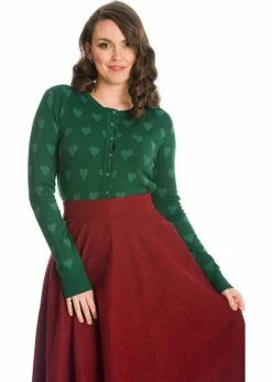Banned True Love 50's Cardigan Green -KILLSTAR Sales Store banned CA21103 true love cardigan grn 0 80bf41bb 8ca0 4240 be32 7dc45c49ea5d 1024x1024