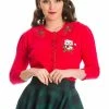 Banned Merry Catmus Christmas 40's Cardigan Red -KILLSTAR Sales Store banned CA21105 merry catmus cardigan red 0 1024x1024