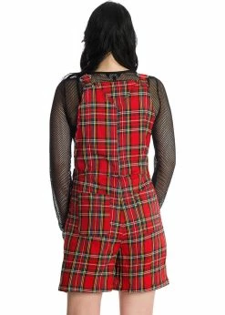 Banned Lifes Too Short Tartan Playsuit Red -KILLSTAR Sales Store banned PL92021 lifes too short playsuit red 5 d9d72922 2e48 486d b515 9c38e339603d 1024x1024