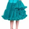 Banned 50's Petticoat Long Teal -KILLSTAR Sales Store banned SBN236 petticoat long teal 0 1024x1024