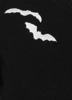 Collectif Abigail Trick Or Treat 50's Cardigan Black -KILLSTAR Sales Store collectif AW200123A abigail trick treat cardigan blk 4 6757aa43 bf6c 44c8 97fa 03409801cb10 1024x1024