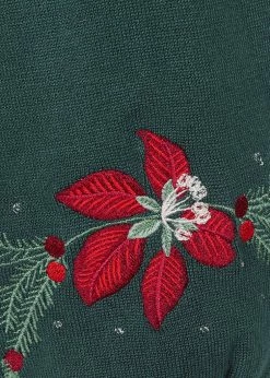 Collectif Stevie Escapist Floral 50's Jumper Green 9 Collectif Stevie Escapist Floral 50's Jumper Green -KILLSTAR Sales Store collectif AW210121A stevie escapist jumper grn 1 1024x1024