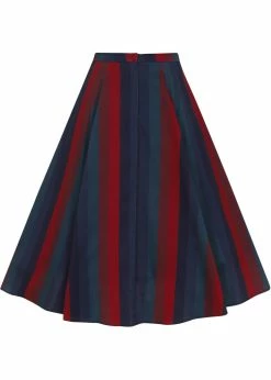 Collectif Clara Jewel Stripe 50's Swing Skirt Multi -KILLSTAR Sales Store collectif AW210304A clara jewel flared skirt mul 5 4f2ec799 e742 4392 ab2f 41658bb0b85f 1024x1024
