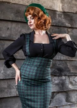 Collectif Lillian 40's Blouse Black 9 Collectif Lillian 40's Blouse Black -KILLSTAR Sales Store collectif AW210409A lillian blouse blk 5 1024x1024