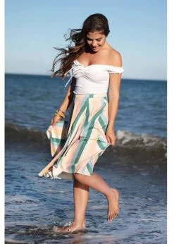 Collectif Matilde Teacup Stripe 50's Skirt Multi -KILLSTAR Sales Store collectif SS200306A matilde teacup skirt multi 1 7e902519 8b37 43b3 b3eb a8a050c632b3 1024x1024