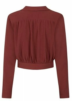 Collectif Victoria 40's Jacket Brown -KILLSTAR Sales Store collectif SS200603A victoria jacket brown 5 1024x1024