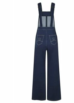 Collectif Thelma Denim 60's Dungarees Navy 9 Collectif Thelma Denim 60's Dungarees Navy -KILLSTAR Sales Store collectif SS202002A thelma denim dungarees navy 2 1024x1024