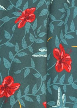 Collectif Matilde Hummingbird Eden Swing Skirt Teal 11 Collectif Matilde Hummingbird Eden Swing Skirt Teal -KILLSTAR Sales Store collectif SS SS220308A matilde hummingbird swing skirt teal 3 1024x1024