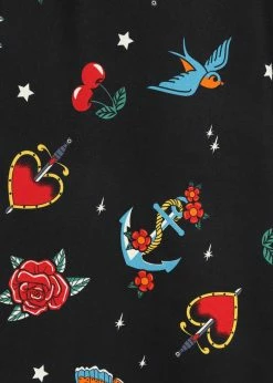 Collectif Viviana Old School 50's Top Black -KILLSTAR Sales Store collectif TP SS220407B viviana old school top blk 1 567dac85 fb91 4468 a4eb 98374de2e786 1024x1024