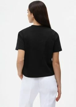 Dickies Women Loretto Short Sleeve T-Shirt Black -KILLSTAR Sales Store dickies DK0A4XBABLK1 w loretto ss tshirt blk 1 1024x1024