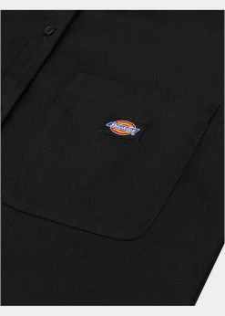 Dickies Womens Chokio Herringbone Shirt Black -KILLSTAR Sales Store dickies DK0A4XETBLK chokio shirt blk 4 f4ce5b93 6b8e 41c0 ae74 2a2aafb18582 1024x1024