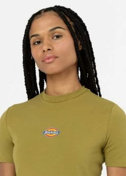 Dickies Women Maple Valley T-Shirt Moss Green -KILLSTAR Sales Store dickies DK0A4XPOC321 w maple valley tshirt moss grn 4 1844c9ea 372b 4bf3 8f6b f7e164d61160 1024x1024