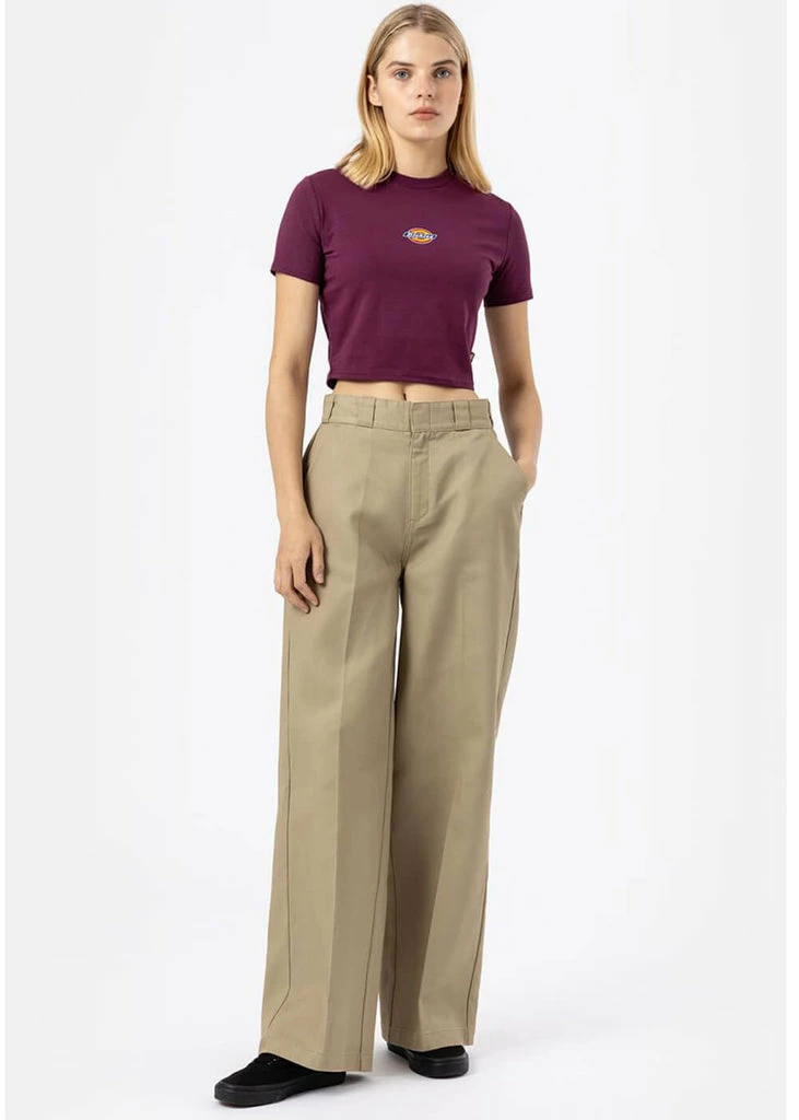 Dickies Dames Maple Valley T-Shirt Grape Wine 8 Dickies Dames Maple Valley T-Shirt Grape Wine - Image 6