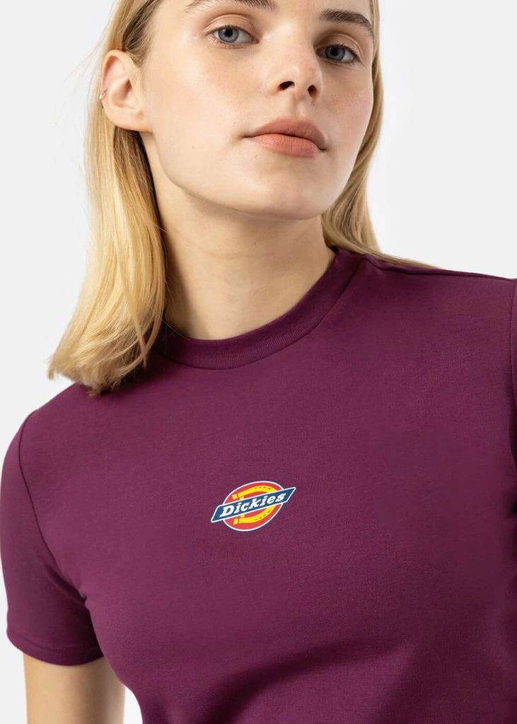 Dickies Dames Maple Valley T-Shirt Grape Wine 3 Dickies Dames Maple Valley T-Shirt Grape Wine