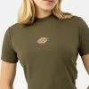 Dickies Dames Maple Valley T-Shirt Military Green 1 Dickies Dames Maple Valley T-Shirt Military Green -KILLSTAR Sales Store dickies DK0A4XPOMGR w maple valley tshirt military grn 3 1024x1024