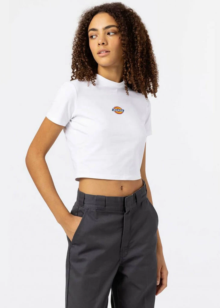 Dickies Women Maple Valley T-Shirt White 3 Dickies Women Maple Valley T-Shirt White