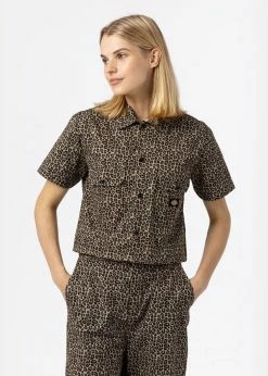 Dickies Women Silver Firs Shirt Leopard 8 Dickies Women Silver Firs Shirt Leopard -KILLSTAR Sales Store dickies DK0A4XQMC47 w silver firs shirt leo 4 1024x1024
