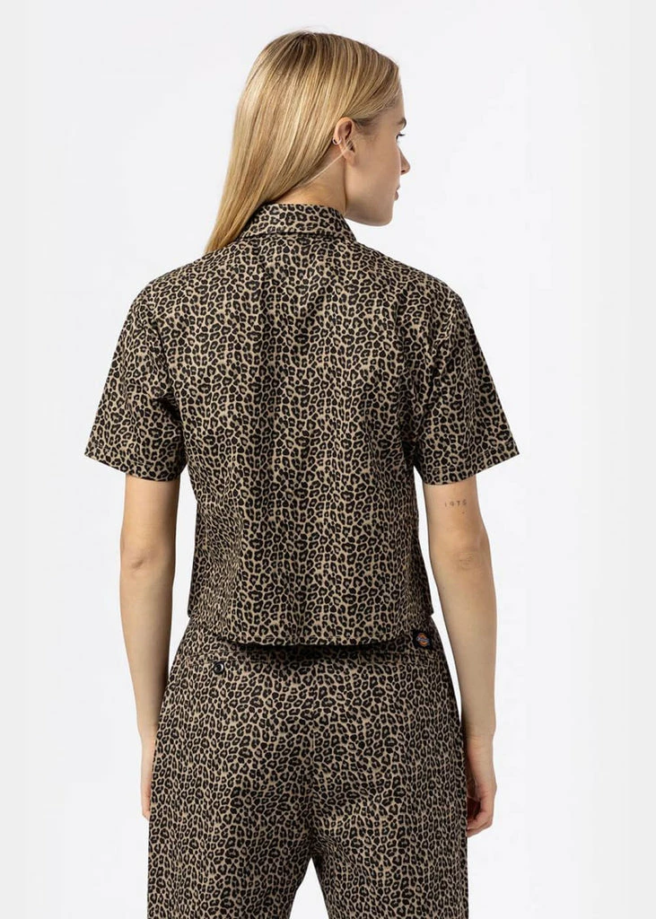 Dickies Women Silver Firs Shirt Leopard 6 Dickies Women Silver Firs Shirt Leopard - Image 4