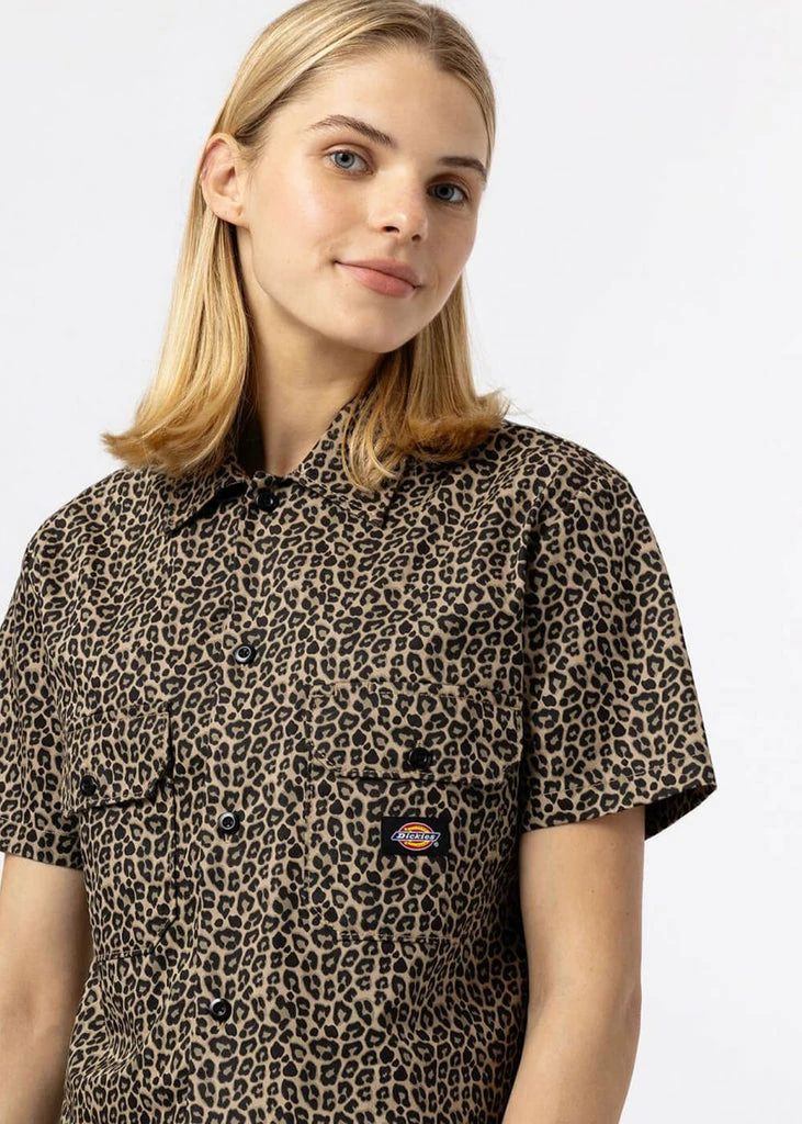 Dickies Women Silver Firs Shirt Leopard 3 Dickies Women Silver Firs Shirt Leopard