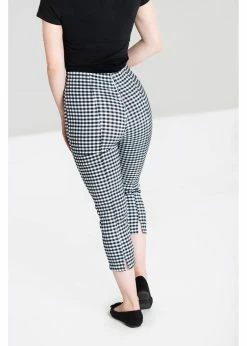 Hell Bunny Judy Gingham 60's Capri Trousers Black White -KILLSTAR Sales Store hell bunny 10005432 judi capri blk wt 2 3e81b917 162e 450c bdfd 8b7f77a2040a 1024x1024