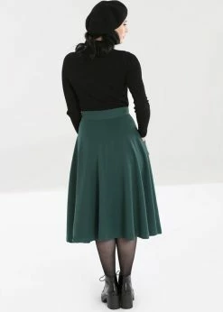 Hell Bunny Carlie 50's Swing Skirt Dark Green -KILLSTAR Sales Store hell bunny HLB50101 carlie swing skirt dark grn 5 635a0cc8 6f33 42a1 b6fd f5f28b98dbb5 1024x1024
