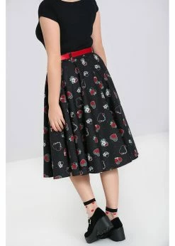 Hell Bunny Petals Hearts 50's Swing Skirt Black -KILLSTAR Sales Store hell bunny HLB50104 petals swing skirt blk 5 8282664a 1b7e 44c4 8d6e c9ef42b3dc0c 1024x1024