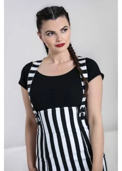 Hell Bunny Otho Beetle 40's Pinafore Pencil Skirt Black White -KILLSTAR Sales Store hell bunny HLB50126 otho pencil skirt blk wt 6 f8784d85 147f 41e8 a6ef cb5f931d69db 1024x1024