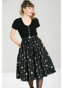 Hell Bunny Belle Snowflake 50's Swing Skirt Black -KILLSTAR Sales Store hell bunny HLB50137 belle swing skirt blk 0 3a8e3dda b3a4 4b3c 86f5 91e8703af943 1024x1024