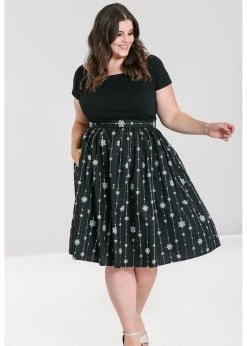Hell Bunny Belle Snowflake 50's Swing Skirt Black -KILLSTAR Sales Store hell bunny HLB50137 belle swing skirt blk 3 8a3565e7 c35a 43d0 9526 9e496f061c58 1024x1024