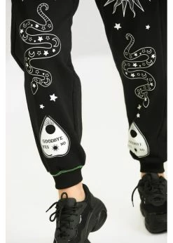 Hell Bunny Ouija Joggers Black -KILLSTAR Sales Store hell bunny HLB50158 ouija joggers blk 3 1024x1024