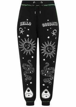 KILLSTAR Sales Store 25 Hell Bunny Ouija Joggers Black