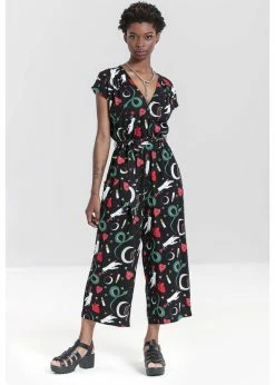 Hell Bunny Good Fortune Snake 70's Jumpsuit Black 10 Hell Bunny Good Fortune Snake 70's Jumpsuit Black -KILLSTAR Sales Store hell bunny HLB50169 good fortune jumpsuit blk 4 957a712a 688f 48a7 98ad f8e79ddd117e 1024x1024