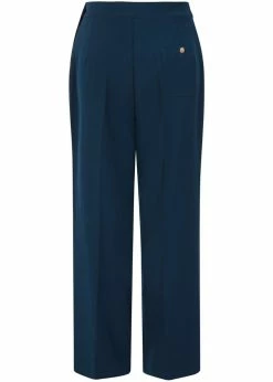 Hell Bunny Ginger 40's Swing Trosuers Petrol Blue -KILLSTAR Sales Store hell bunny HLB50210 ginger swing trousers petrol blue 5 1024x1024