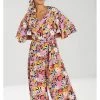 Hell Bunny Nadine 60's Jumpsuit Multi Colour