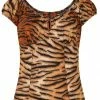 Hell Bunny Tora Tiger 50's Top Brown -KILLSTAR Sales Store hell bunny HLB60022 tora top brown 0 b2a246cf a745 414f 93cf 111509e53b6d 1024x1024
