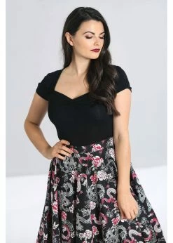 Hell Bunny Mia 50's Top In Black -KILLSTAR Sales Store hell bunny HLB60046 mia top black 2 1024x1024