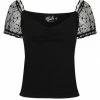 Hell Bunny Amandine 50's Top Black -KILLSTAR Sales Store hell bunny HLB60108 amandine top blk 6 1024x1024