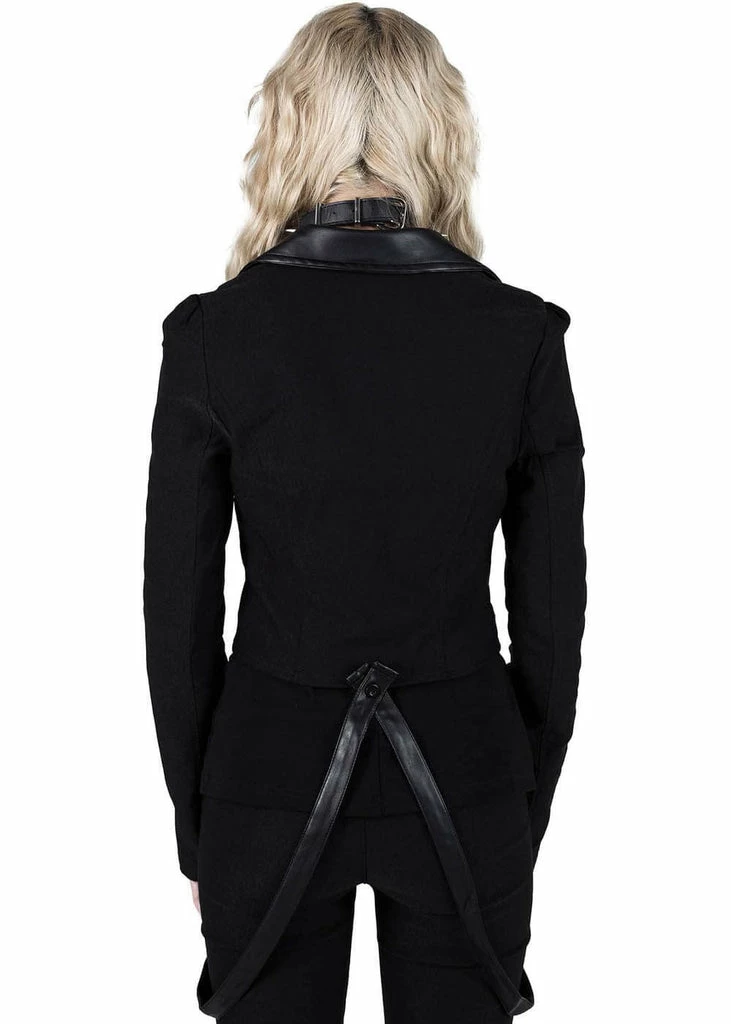 Killstar Office Demon Jacket Black 4 Killstar Office Demon Jacket Black - Image 2