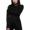 Killstar Hex Hooded Top Black -KILLSTAR Sales Store killstar KSRA003508 hex hooded top blk 1 1024x1024