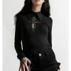 Killstar Morissa Cross Top Black -KILLSTAR Sales Store killstar KSRA004057 morissa top blk 0 1024x1024