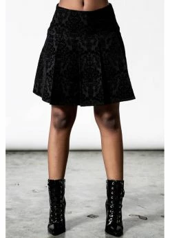 Killstar Daemonology Skirt Black -KILLSTAR Sales Store killstar KSRA004366 daemonology skirt blk 2 1024x1024