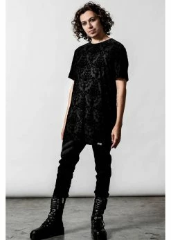 Killstar Poe Velvet T-Shirt Black 7 Killstar Poe Velvet T-Shirt Black -KILLSTAR Sales Store killstar KSRA004383 poe tshirt blk 1 ce8c73b2 d6e0 4356 9960 dd029df12328 1024x1024