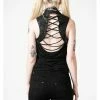 Killstar Hardy Lace-Up Vest Top Black -KILLSTAR Sales Store killstar KSRA005569 hardy top blk 1 1024x1024