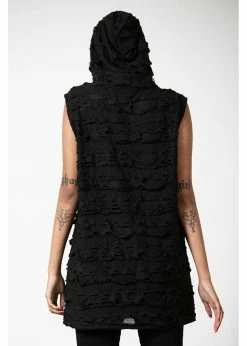 Killstar Hunters Hooded Vest Top Black -KILLSTAR Sales Store killstar KSRA005620 hunters top blk 1 1024x1024