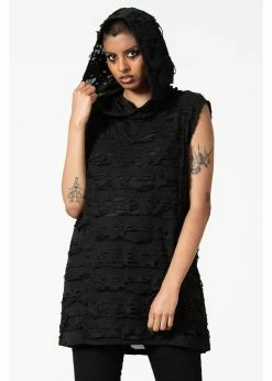 Killstar Hunters Hooded Vest Top Black -KILLSTAR Sales Store killstar KSRA005620 hunters top blk 2 1024x1024