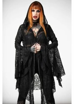 Killstar Veiled Lace Cloak Black -KILLSTAR Sales Store killstar KSRA005758 veiled lace cloak blk 8 0bfe19cc 7639 4dc1 9b25 2ac8194aa70a 1024x1024