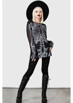 Killstar Scapula Top Black -KILLSTAR Sales Store killstar KSRA006818 scapula top blk 1 1024x1024